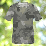 Welsh Corgi Camo T-Shirt