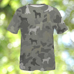 Wirehaired Pointing Griffon Camo T-Shirt