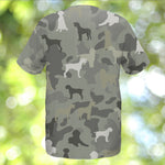 Wirehaired Pointing Griffon Camo T-Shirt