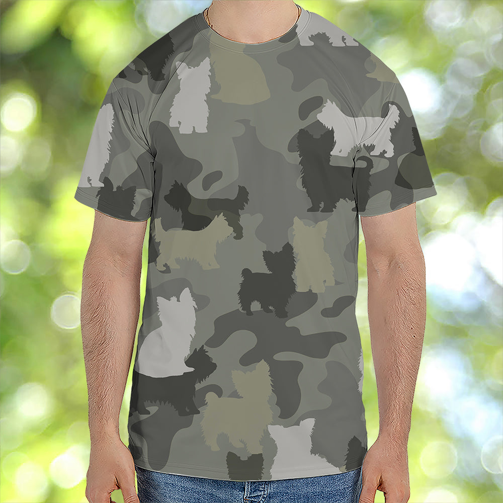 Yorkshire Terrier Camo T-Shirt