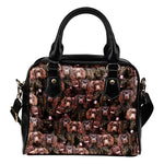 Boykin Spaniel Full Face Shoulder Handbag