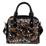 Beauceron Full Face Shoulder Handbag