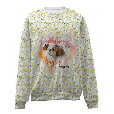 Pekingese-Angles-Premium Sweater