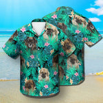 Tibetan Spaniel - Summer Leaves - Hawaiian Shirt