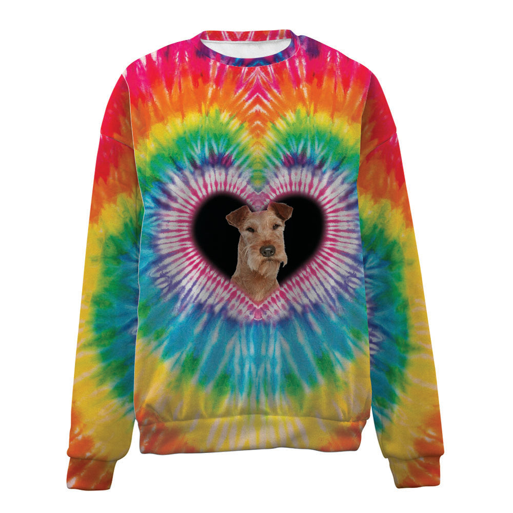 Irish Terrier-Big Heart-Premium Sweater