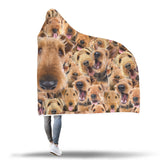 Airedale Terrier Hooded Blanket