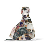 American Bulldog Hooded Blanket