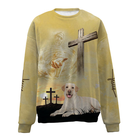 Labrador Retriever 3-Jesus-Premium Sweater