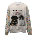 Pekingese-Love My Dog-Premium Sweater