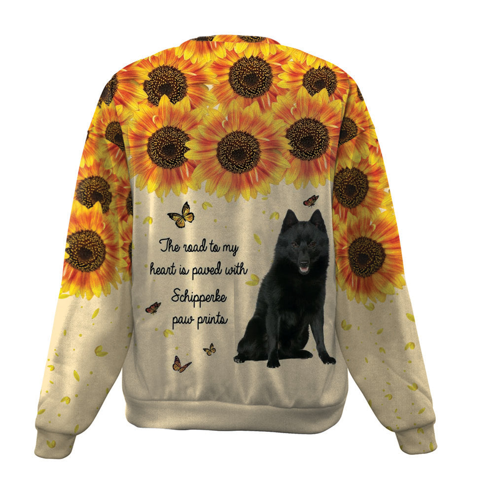 Schipperke-Flower-Premium Sweater