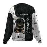 Pekingese-Never Walk Alone-Premium Sweater