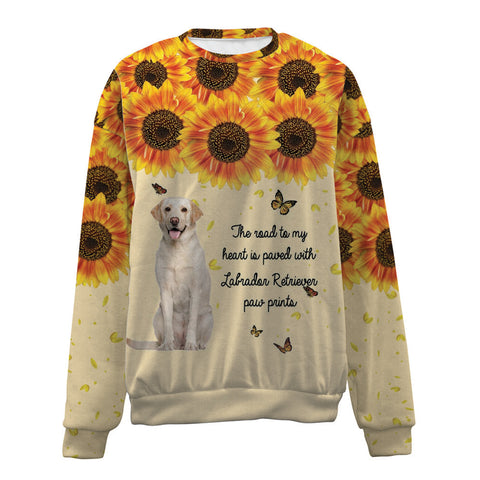 Labrador Retriever 2-Flower-Premium Sweater