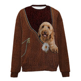 GOLDENDOODLE-Zip-Premium Sweater