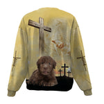 Labradoodle 2-Jesus-Premium Sweater