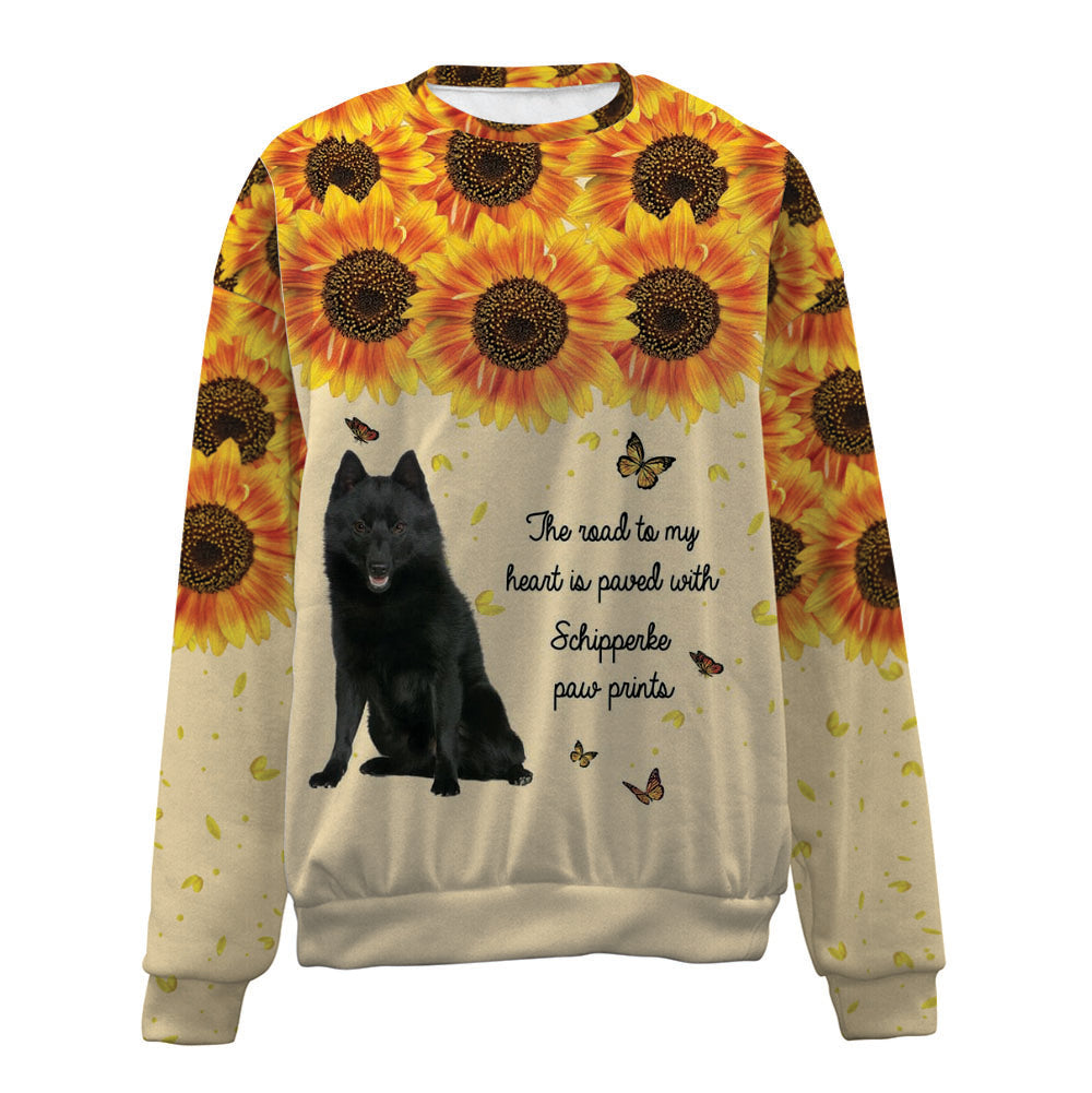 Schipperke-Flower-Premium Sweater