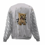 Cairn Terrier-Paw And Pond-Premium Sweater