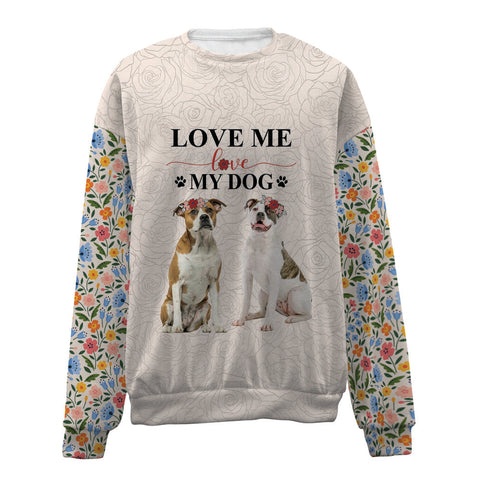 American Bulldog-Love My Dog-Premium Sweater