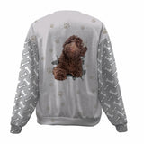 Labradoodle-02 -Paw And Pond-Premium Sweater