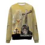 Shih Tzu-Jesus-Premium Sweater