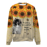 Pekingese-Flower-Premium Sweater