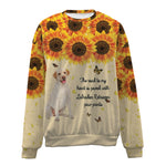 Labrador Retriever-Flower-Premium Sweater