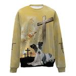 Jack Russell Terrier-Jesus-Premium Sweater