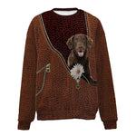 FLAT COATED RETRIEVER-Zip-Premium Sweater