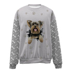 Yorkshire Terrier-Paw And Pond-Premium Sweater