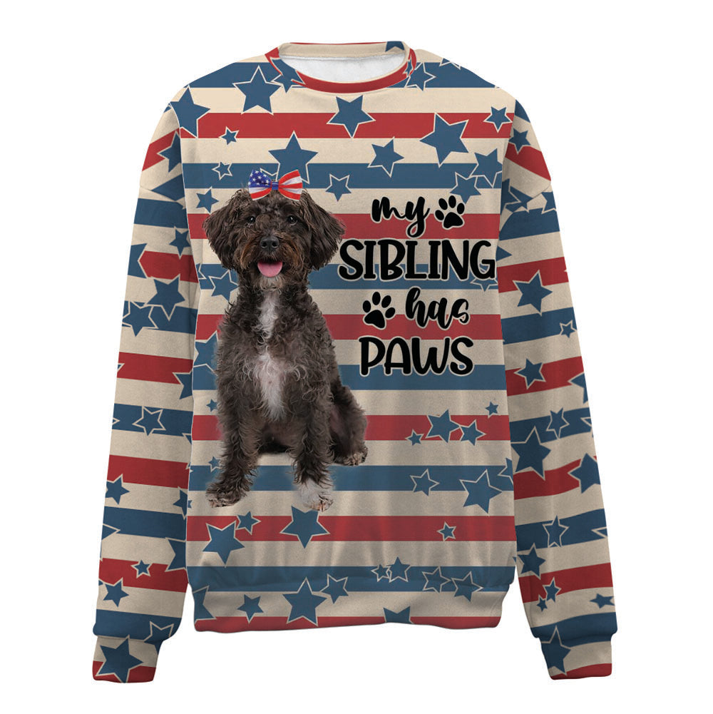 Schnoodle-American Flag-Premium Sweater