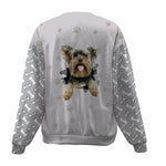 Yorkshire Terrier-Paw And Pond-Premium Sweater