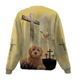 Goldendoodle-Jesus-Premium Sweater