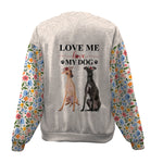 Greyhound-Love My Dog-Premium Sweater