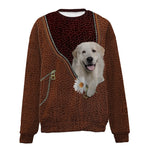 GREAT PYRENEES-Zip-Premium Sweater