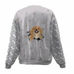 Pekingese-Paw And Pond-Premium Sweater