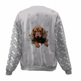 Dachshund-Paw And Pond-Premium Sweater