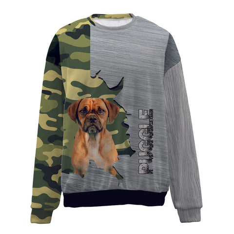 Puggle 2-Camo-Premium Sweater