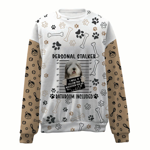 Bearded Collie-Personal Stalker-Premium Sweater