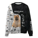 Chow Chow-Never Walk Alone-Premium Sweater