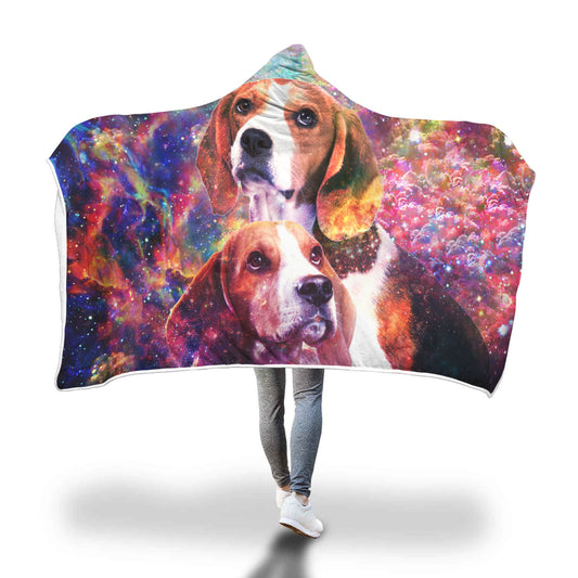 Beagle Hooded Blanket