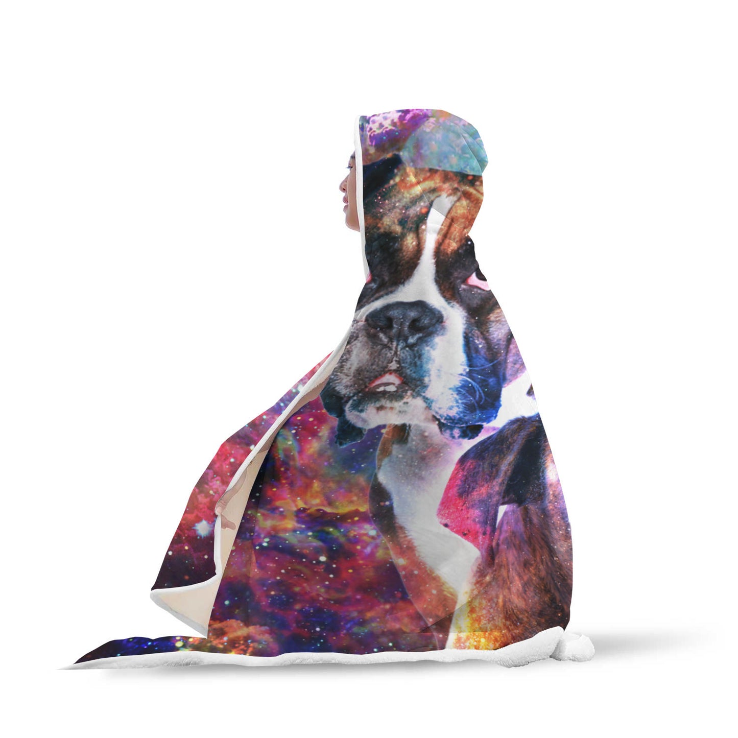 Boxer Hooded Blanket