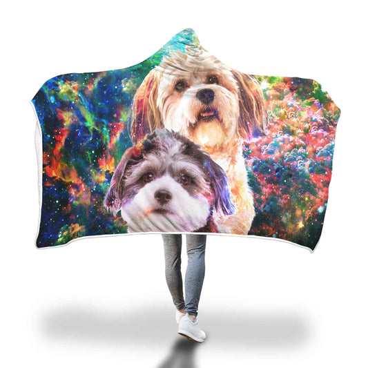 Havanese Hooded Blanket