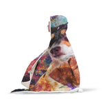 Jack Russell Terrier Hooded Blanket