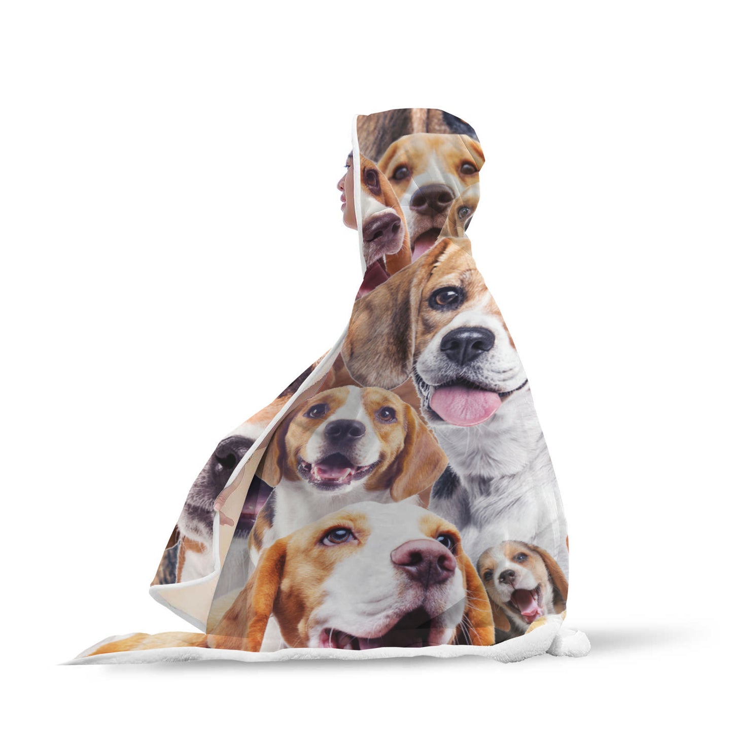 Beagle Hooded Blanket