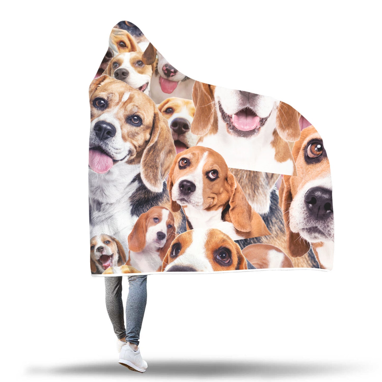 Beagle Hooded Blanket