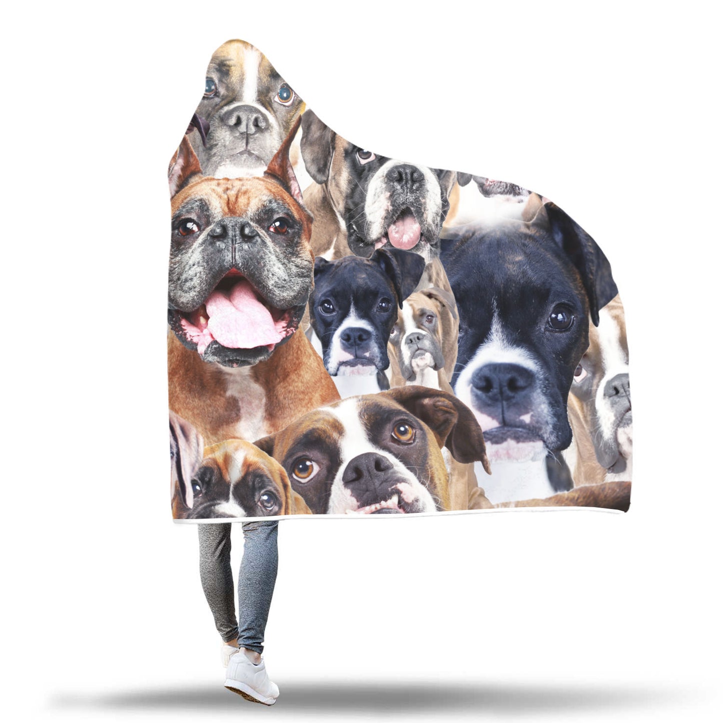 Boxer Hooded Blanket