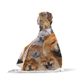 Chow Chow Hooded Blanket