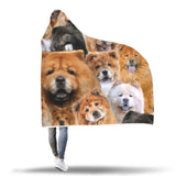 Chow Chow Hooded Blanket