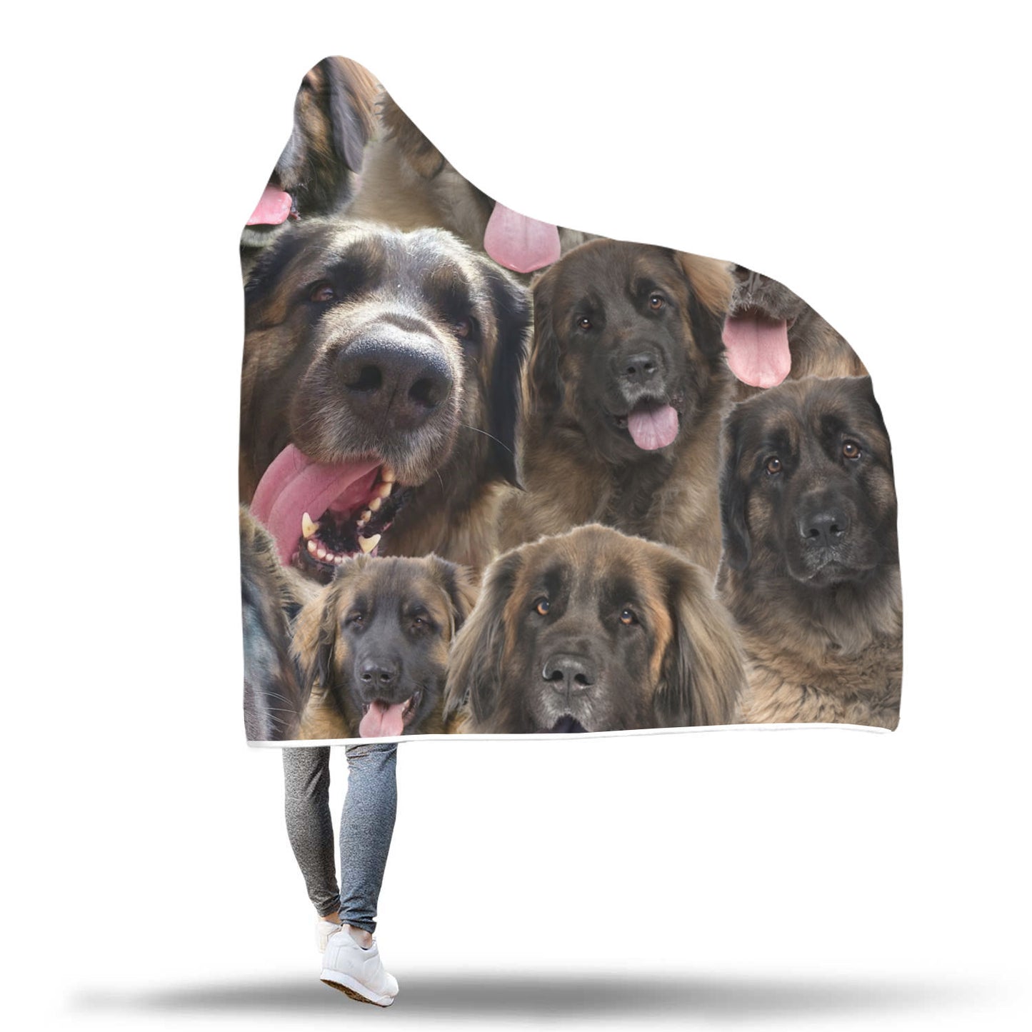 Leonberger Hooded Blanket