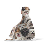 Lhasa Apso Hooded Blanket