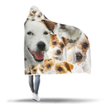 Parson Russell Terrier Hooded Blanket